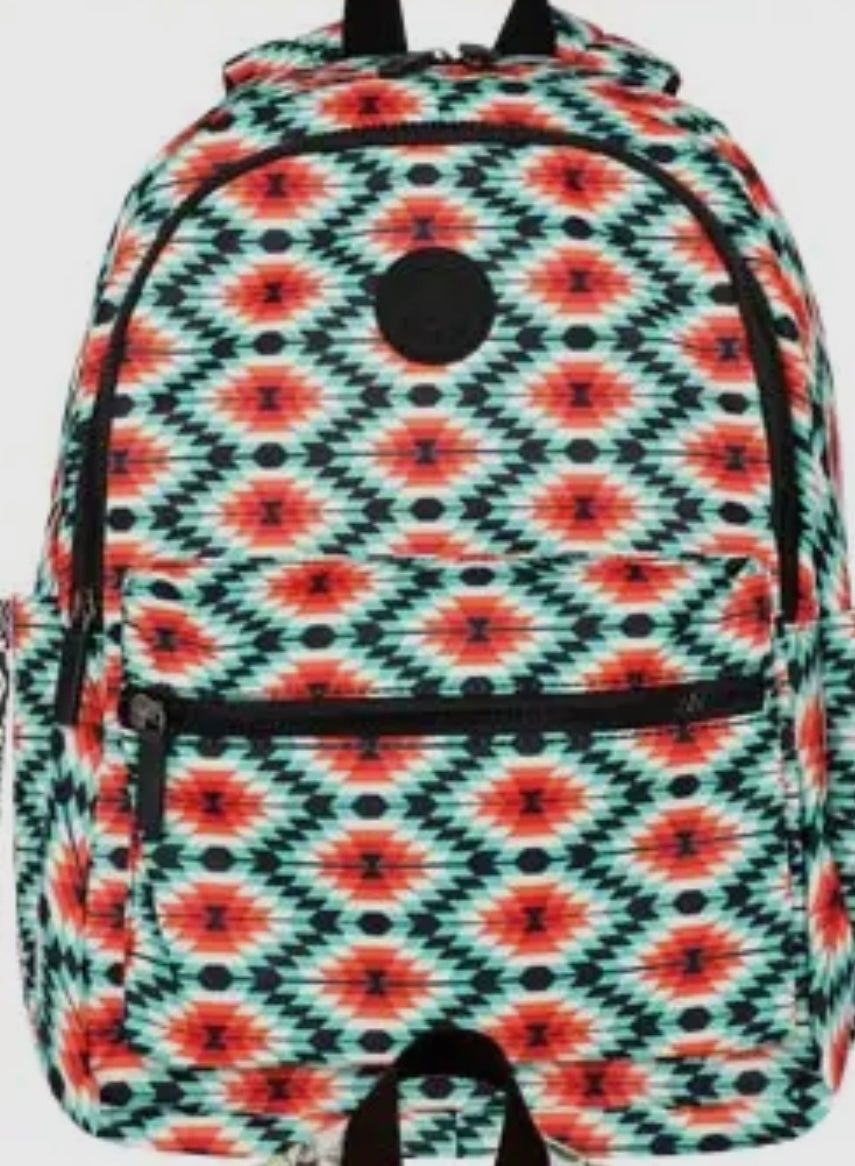 Western Patterned Backpack