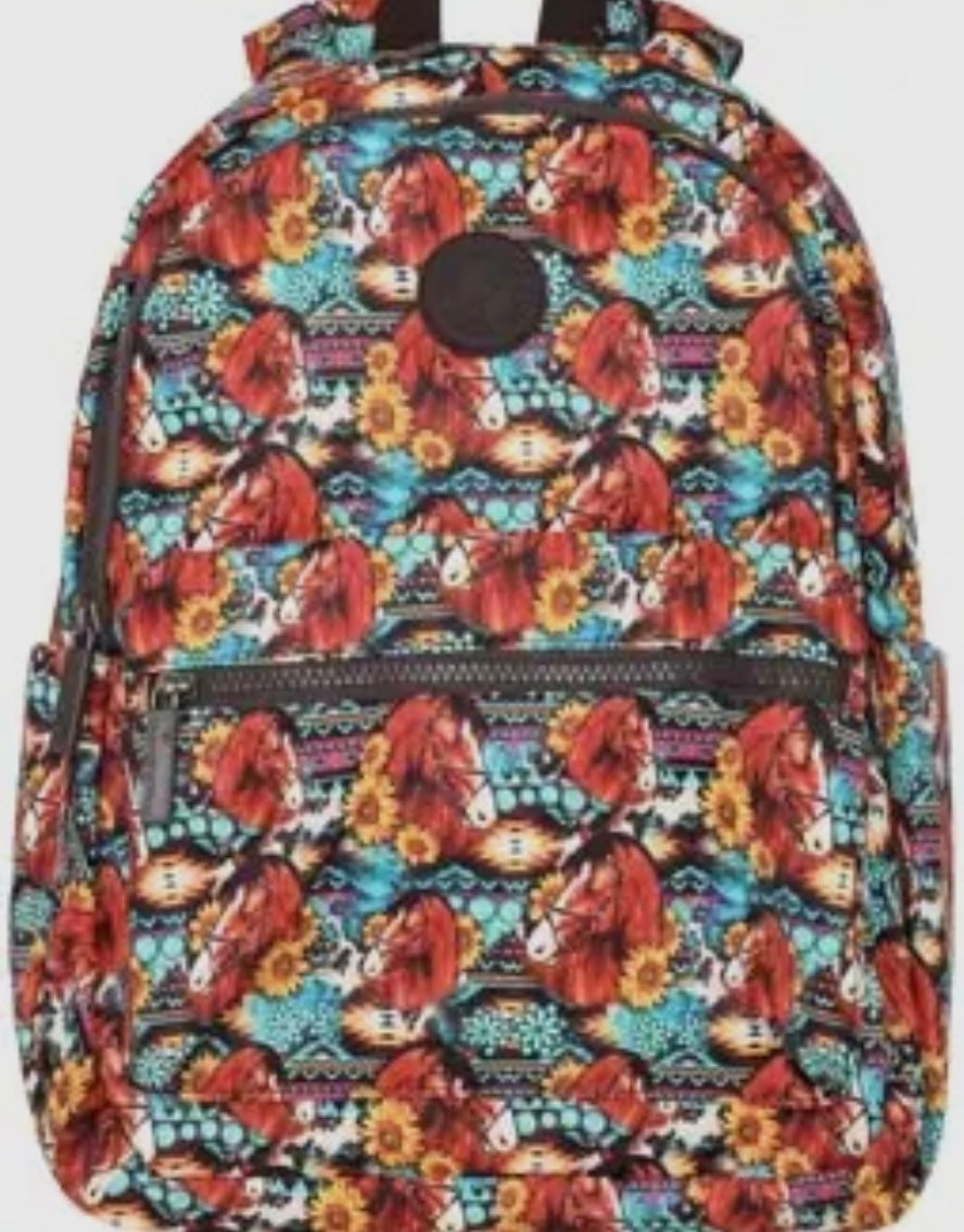 Western Patterned Backpack