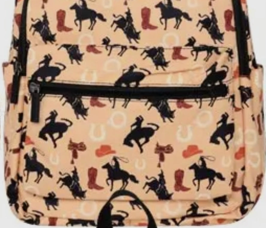 Western Patterned Backpack