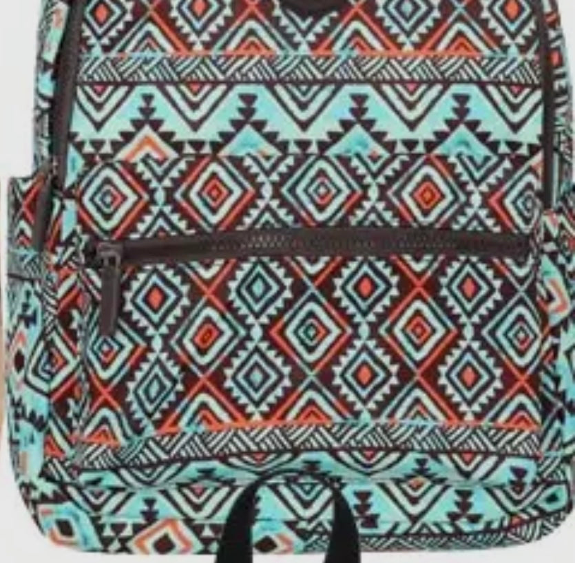 Western Patterned Backpack