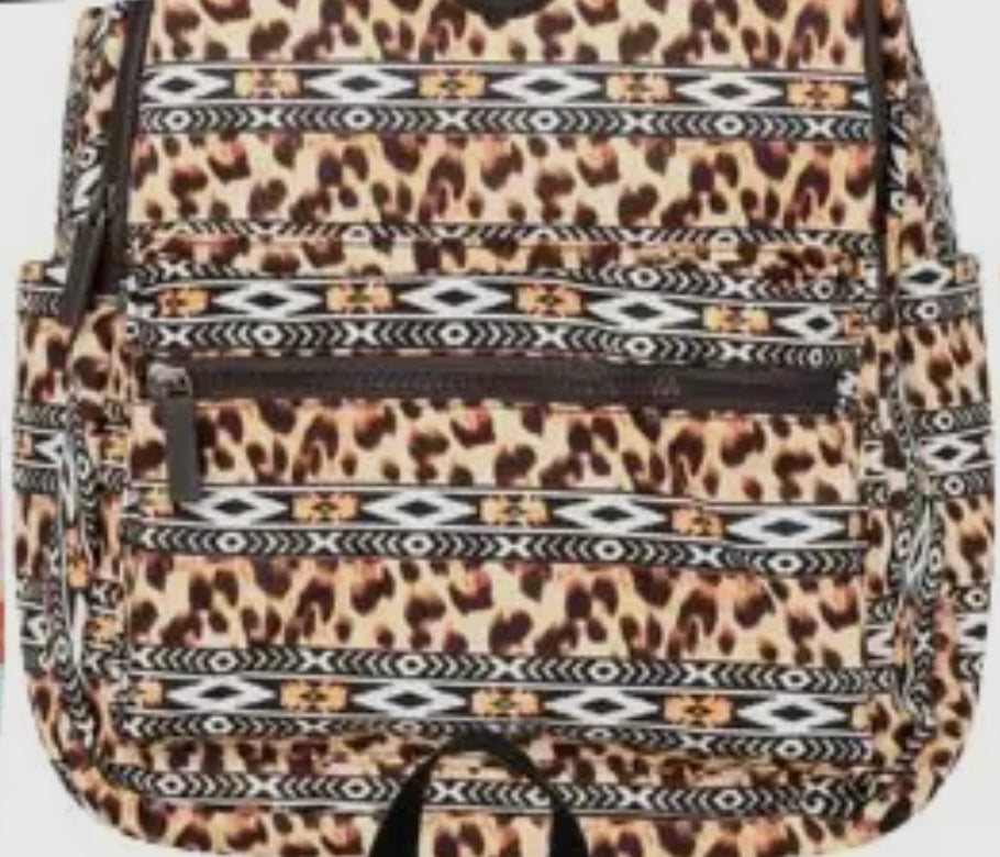 Western Patterned Backpack