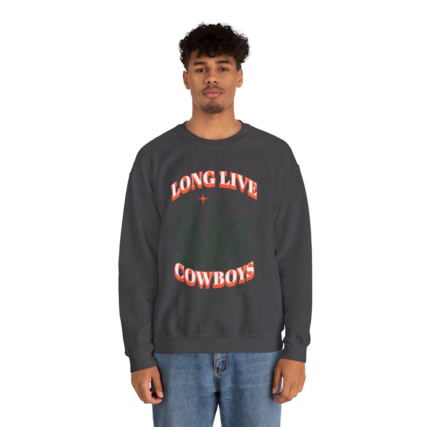 Long Live Cowboys Crewneck