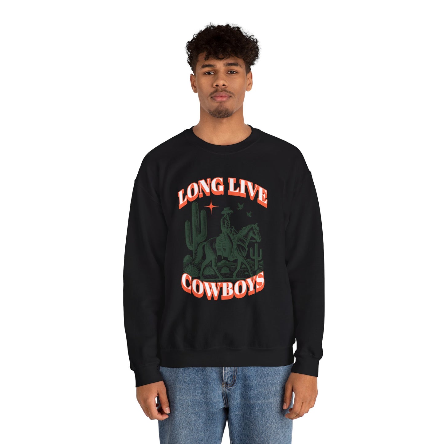 Long Live Cowboys Crewneck