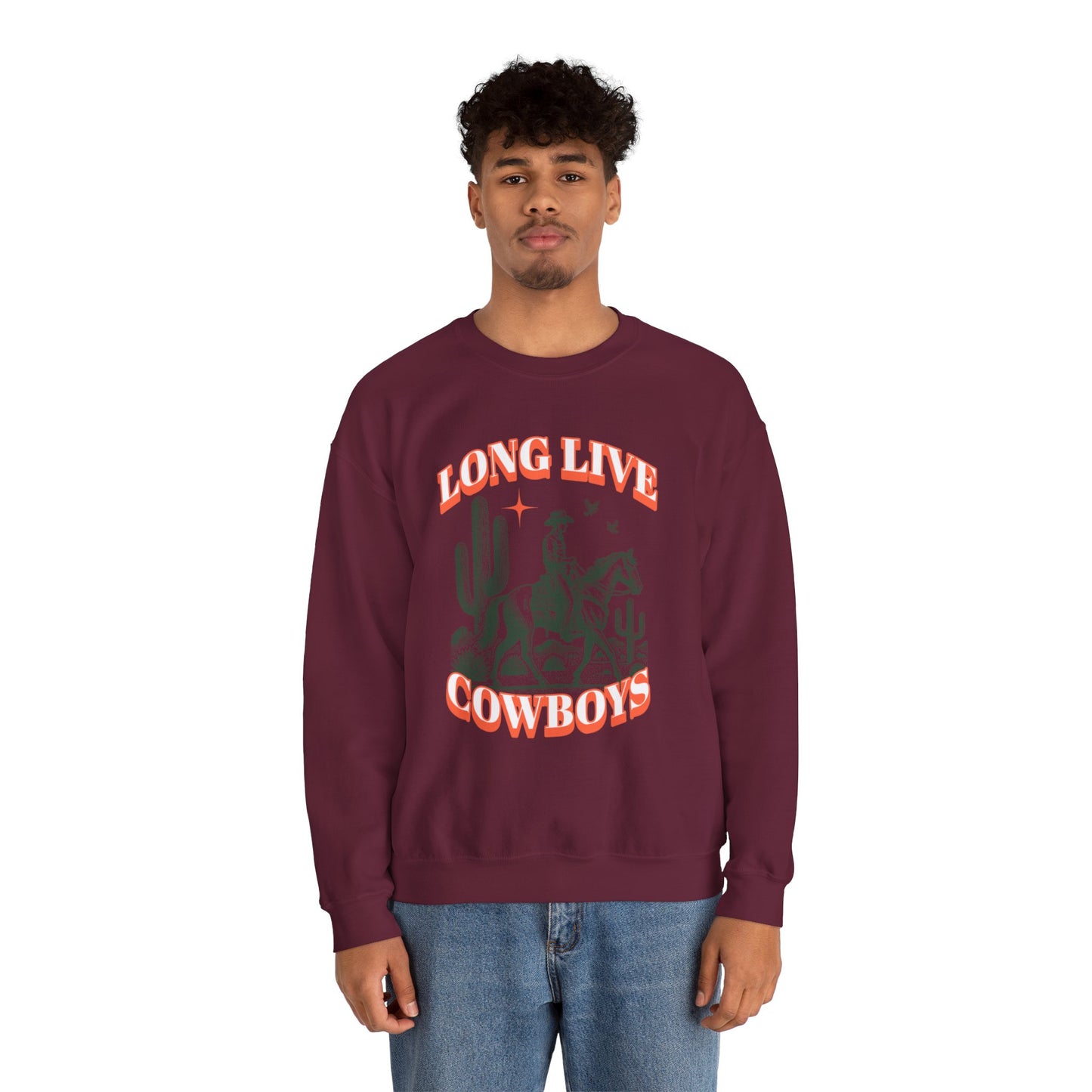 Long Live Cowboys Crewneck