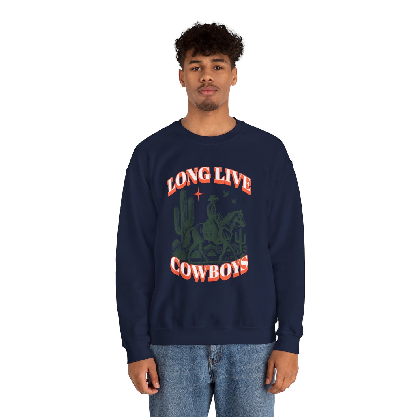 Long Live Cowboys Crewneck