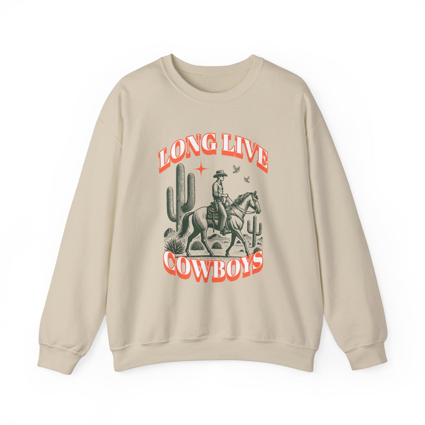 Long Live Cowboys Crewneck