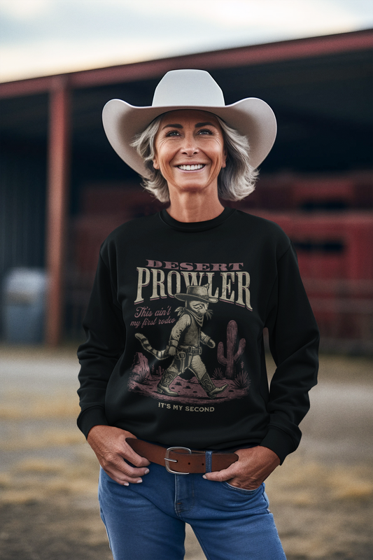 Desert Prowler Western Crewneck