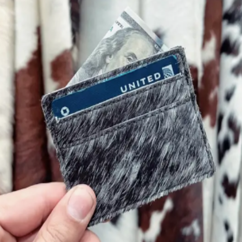 Cowhide Card Wallet