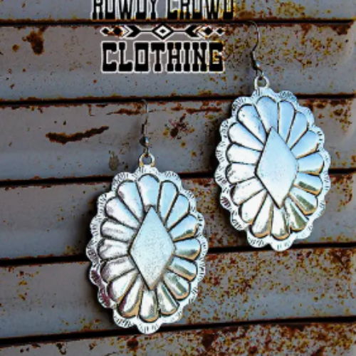 Silver Choctaw Earrings